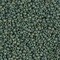 Miyuki 11 Round Seed Bead, 11-2031, Matte Metallic Sage Green Luster, 13 grams